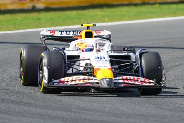2025-08-30 F1 - Heineken Dutch GP - Third Practice Session ZANDVOORT, NETHERLANDS - AUGUST 30: Liam Lawson of Racing Bulls competing in the Third Practice Session during F1 - Heineken Dutch GP on August 30, 2025 in Zandvoort, Netherlands. Zandvoort Netherlands Content not available for redistribution in The Netherlands directly or indirectly through any third parties. Copyright: xAndrexWeeningx