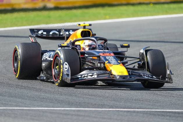2025-08-30 F1 - Heineken Dutch GP - Third Practice Session ZANDVOORT, NETHERLANDS - AUGUST 30: Yuki Tsunoda of Red Bull Racing competing in the Third Practice Session during F1 - Heineken Dutch GP on August 30, 2025 in Zandvoort, Netherlands. Zandvoort Netherlands Content not available for redistribution in The Netherlands directly or indirectly through any third parties. Copyright: xAndrexWeeningx
