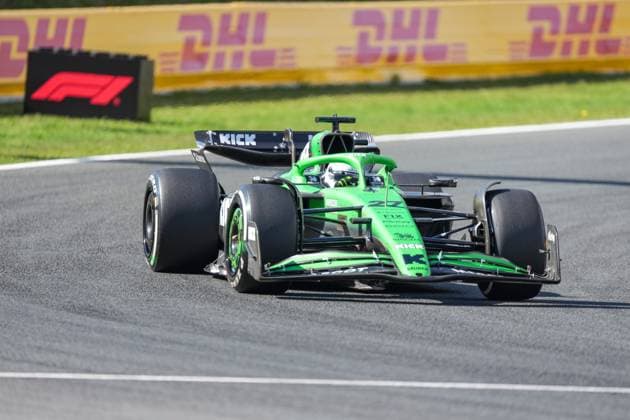 2025-08-30 F1 - Heineken Dutch GP - Third Practice Session ZANDVOORT, NETHERLANDS - AUGUST 30: Nico Hulkenberg of Kick Sauber competing in the Third Practice Session during F1 - Heineken Dutch GP on August 30, 2025 in Zandvoort, Netherlands. Zandvoort Netherlands Content not available for redistribution in The Netherlands directly or indirectly through any third parties. Copyright: xAndrexWeeningx