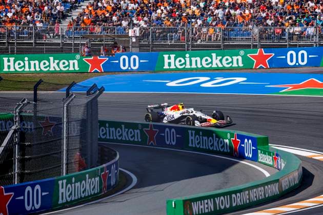 Liam Lawson of New Zealand and Visa Cash App Racing Bulls during the Free Practice of the Formula 1 Heineken Dutch Grand Prix 2025 on Day 2 at Circuit Zandvoort on August 30, 2025 in Zandvoort, Netherlands. (Photo by Marcel ter Bals DeFodi Images)
