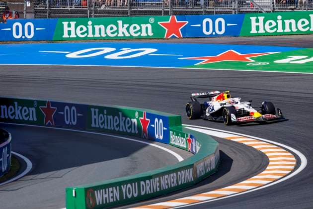 Liam Lawson of New Zealand and Visa Cash App Racing Bulls during the Free Practice of the Formula 1 Heineken Dutch Grand Prix 2025 on Day 2 at Circuit Zandvoort on August 30, 2025 in Zandvoort, Netherlands. (Photo by Marcel ter Bals DeFodi Images)