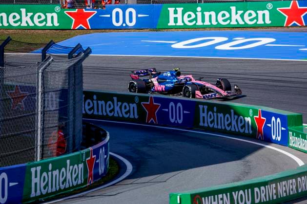 Franco Colapinto of Argentina and BWT Alpine F1 Team during the Free Practice of the Formula 1 Heineken Dutch Grand Prix 2025 on Day 2 at Circuit Zandvoort on August 30, 2025 in Zandvoort, Netherlands. (Photo by Marcel ter Bals DeFodi Images)