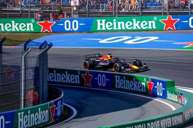 Max Verstappen of the Netherlands and Oracle Red Bull Racing during the Free Practice of the Formula 1 Heineken Dutch Grand Prix 2025 on Day 2 at Circuit Zandvoort on August 30, 2025 in Zandvoort, Netherlands. (Photo by Marcel ter Bals DeFodi Images)