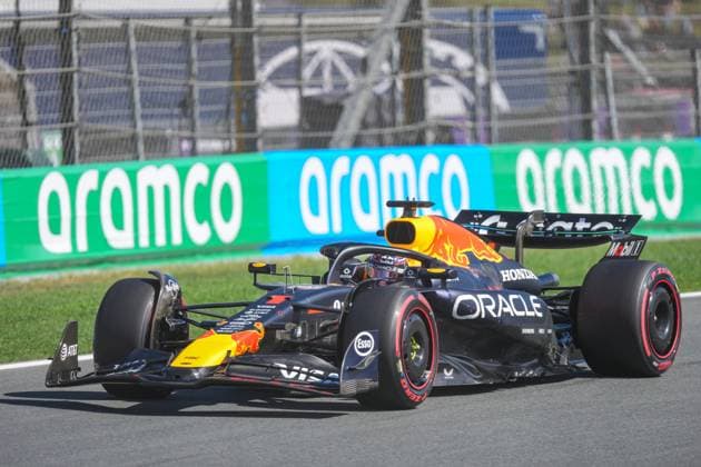 2025-08-30 F1 - Heineken Dutch GP - Third Practice Session ZANDVOORT, NETHERLANDS - AUGUST 30: Max Verstappen of Red Bull Racing competing in the Third Practice Session during F1 - Heineken Dutch GP on August 30, 2025 in Zandvoort, Netherlands. Zandvoort Netherlands Content not available for redistribution in The Netherlands directly or indirectly through any third parties. Copyright: xAndrexWeeningx