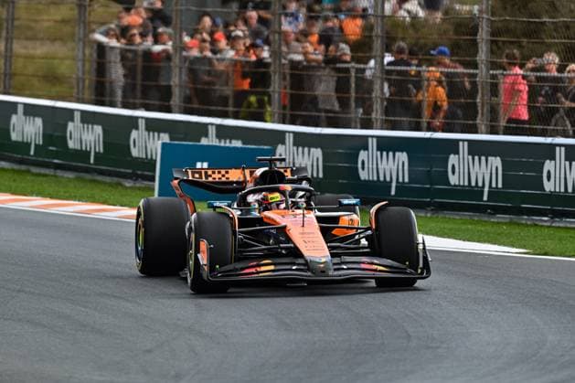 30th August 2025; Circuit Zandvoort, Zandvoort, North Holland, Netherlands; Formula 1 Heineken Dutch Grand Prix 2025 ; Qualification Day; Oscar Piastri (AUS) in the MCL39 of McLaren F1 Team during free practice  GodfreyxPitt