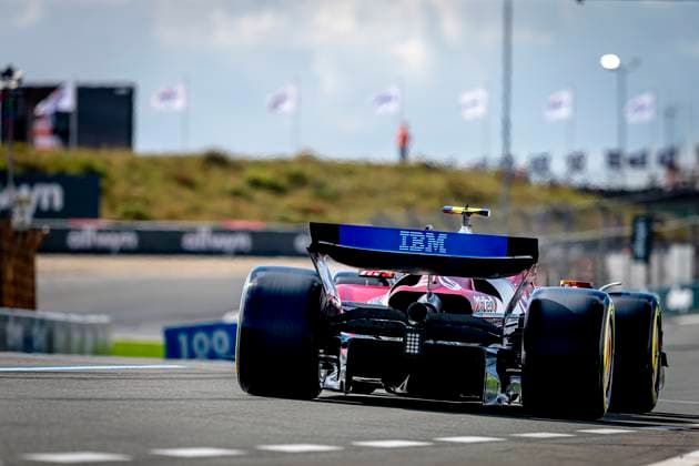 Formule 1 driver Lewis Hamilton of Ferrari during the match Formula 1 Zandvoort saturday 2025, free practice and qualification at the Formula 1 circuit Zandvoort for the Formula One Zandvoort saterday season 2025-2026 in ZANDVOORT, Netherlands on 30 august 2025, (photo by Marcel van Dorst EYE4images DeFodi Images)