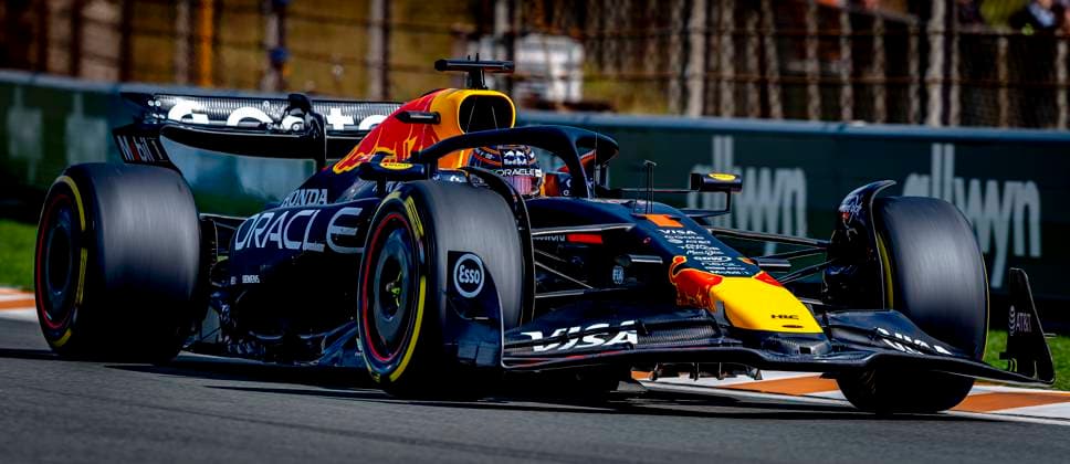 Formule 1 driver MAX Verstappen of Red Bull Racing during the match Formula 1 Zandvoort saturday 2025, free practice and qualification at the Formula 1 circuit Zandvoort for the Formula One Zandvoort saterday season 2025-2026 in ZANDVOORT, Netherlands on 30 august 2025, (photo by Marcel van Dorst EYE4images DeFodi Images)