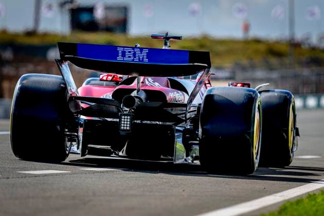 Formule 1 driver Charles Leclerc Ferrari during the match Formula 1 Zandvoort saturday 2025, free practice and qualification at the Formula 1 circuit Zandvoort for the Formula One Zandvoort saterday season 2025-2026 in ZANDVOORT, Netherlands on 30 august 2025, (photo by Marcel van Dorst EYE4images DeFodi Images)