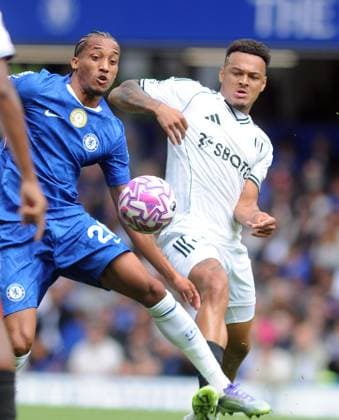 Football - 2025 2026 Premier League - Chelsea vs Fulham - Stamford Bridge - Saturday 30th August 2025 Joao Pedro of Chelsea 