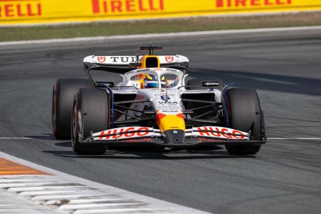 Isack Hadjar, 6, Visa Cash App RB Formula One Team, Freies Training, Grosser Preis von Netherlands, Motorsport, Herren, Formel 1, 30.08.2025 Zandvoort Niederlande Niederlande