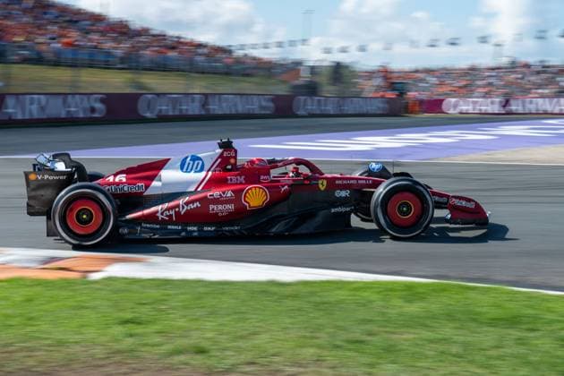 Charles Leclerc 16, Scuderia Ferrari, Freies Training, Grosser Preis von Netherlands, Motorsport, Herren, Formel 1, 30.08.2025 Zandvoort Niederlande Niederlande