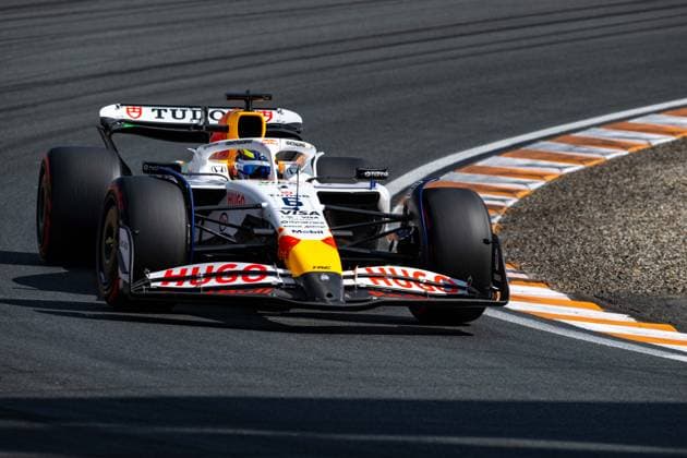 Isack Hadjar, 6, Visa Cash App RB Formula One Team, Freies Training, Grosser Preis von Netherlands, Motorsport, Herren, Formel 1, 30.08.2025 Zandvoort Niederlande Niederlande