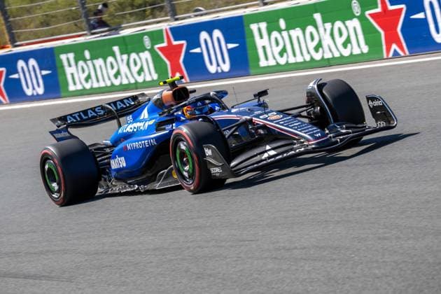 Carlos Sainz 55, Williams Racing, Freies Training, Grosser Preis von Netherlands, Motorsport, Herren, Formel 1, 30.08.2025 Zandvoort Niederlande Niederlande