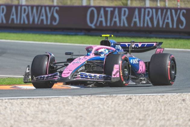 2025-08-30 F1 - Heineken Dutch GP - Formula 1 Qualifying Session ZANDVOORT, NETHERLANDS - AUGUST 30: Pierre Gasly of Alpine competing in the Formula 1 Qualifying Session during F1 - Heineken Dutch GP on August 30, 2025 in Zandvoort, Netherlands. Zandvoort Netherlands Content not available for redistribution in The Netherlands directly or indirectly through any third parties. Copyright: xAndrexWeeningx