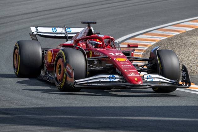 Charles Leclerc 16, Scuderia Ferrari, Freies Training, Grosser Preis von Netherlands, Motorsport, Herren, Formel 1, 30.08.2025 Zandvoort Niederlande Niederlande