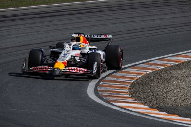 Isack Hadjar, 6, Visa Cash App RB Formula One Team, Freies Training, Grosser Preis von Netherlands, Motorsport, Herren, Formel 1, 30.08.2025 Zandvoort Niederlande Niederlande