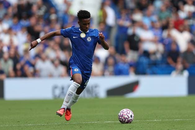 30th August 2025; Stamford Bridge, Chelsea, London, England: Premier League Football, Chelsea versus Fulham; Estevao of Chelsea  KatiexChan