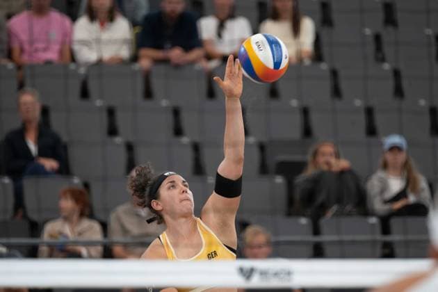 RECORD DATE NOT STATED Beach Pro Tour - Elite 16 Hamburg, 30.08.2025 Anna-Lena Grüne (Player No. 2, GER); Beach Pro Tour - Elite 16 Hamburg am 30.08.2025 Copyright: xBEAUTIFULxSPORTS PeterxWeberx