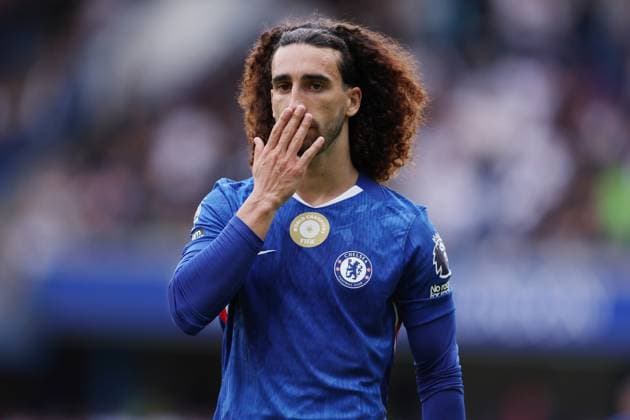 London, England, 30th August 2025. Marc Cucurella of Chelsea during the Chelsea vs Fulham Premier League match at Stamford Bridge, London. Picture credit should read: Paul Terry Sportimage EDITORIAL USE ONLY. No use with unauthorised audio, video, data, fixture lists, club league logos or live services. Online in-match use limited to 120 images, no video emulation. No use in betting, games or single club league player publications. SPI_073_PT_Chelsea_Fulham SPI-4094-0073