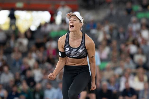 RECORD DATE NOT STATED Beach Pro Tour - Elite 16 Hamburg, 30.08.2025 Cinja Tillmann (Player No. 2, GER); Beach Pro Tour - Elite 16 Hamburg am 30.08.2025 Copyright: xBEAUTIFULxSPORTS PeterxWeberx
