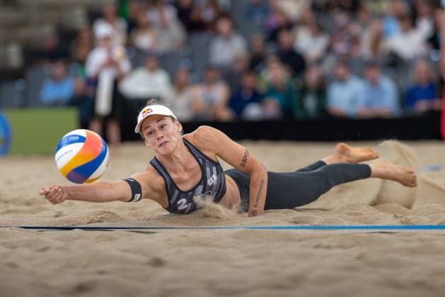 RECORD DATE NOT STATED Beach Pro Tour - Elite 16 Hamburg, 30.08.2025 Cinja Tillmann (Player No. 2, GER); Beach Pro Tour - Elite 16 Hamburg am 30.08.2025 Copyright: xBEAUTIFULxSPORTS PeterxWeberx