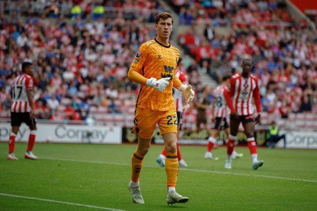 30th August 2025; Stadium of Light, Sunderland, England; Premier League Football, Sunderland versus Brentford; Robin Roefs of Sunderland  CraigxCowan