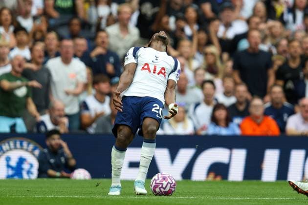 Mohammed Kudus of Tottenham Hotspur during the Premier League match between Tottenham Hotspur and Bournemouth at Tottenham Hotspur Stadium in London, England (Photo by Alexander Canillas Sports Press Photo SPP) Copyright: xAlexanderxCanillas SPPx Sportspressphoto_SPR18302