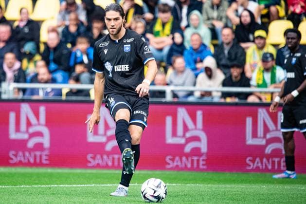 FOOTBALL : FC Nantes vs AJ Auxerre - Ligue 1 - JournÃ e 3 - 30 08 2025 Francisco Sierralta (AJ Auxerre) NantesFrance  Copyright: xBaptistexAutissierx