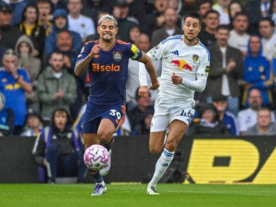 Leeds United v Newcastle United Premier League Bruno Guimaraes of Newcastle United during the Premier League match at Elland Road, Leeds UK Newspapers OUT Copyright: xKarlxVallantinex FIL-22159-0014