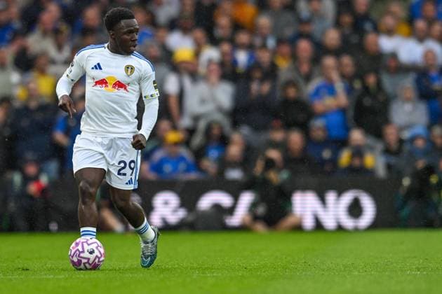 Leeds United v Newcastle United Premier League Wilfried Gnonto during the Premier League match at Elland Road, Leeds UK Newspapers OUT Copyright: xKarlxVallantinex FIL-22159-0015