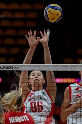 Poland v Belgium - FIVB Women’s World Volleyball Championship BANGKOK, THAILAND - AUGUST 30: Magdalena Jurczyk (95) of Poland in action during the FIVB Women s World Volleyball Championship match between Poland and Belgium at Huamark Indoor Stadium in Bangkok, Thailand on August 30, 2025. Mustafa Hatipoglu Anadolu Banghok Thailand. Editorial use only. Please get in touch for any other usage.  Copyright: x2025xAnadoluxMustafaxHatipoglux