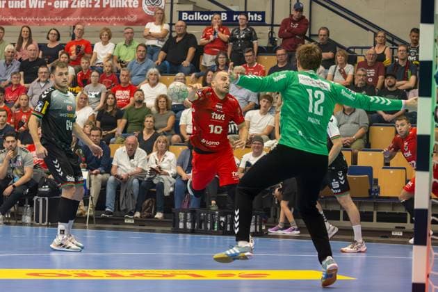 2. HBL (Handball-Bundesliga), Saison 2025 26, 1. Spieltag: Eulen Ludwigshafen gegen TUSEM Essen