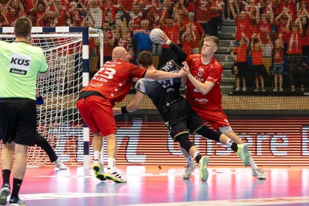 2. HBL (Handball-Bundesliga), Saison 2025 26, 1. Spieltag: Eulen Ludwigshafen gegen TUSEM Essen