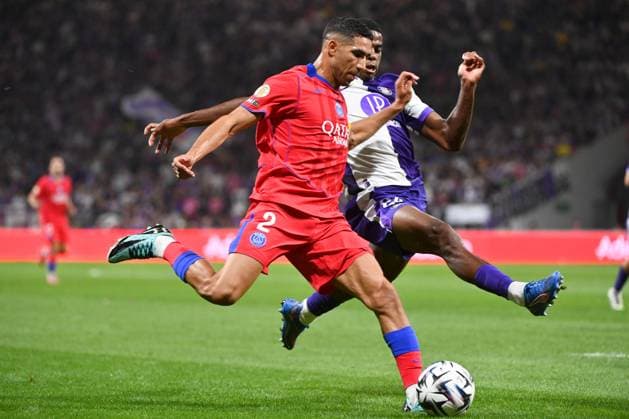 Toulouse FC v Paris Saint-Germain - Ligue 1 McDonald s 2025 2026 02 Achraf HAKIMI (psg) during the Ligue 1 McDonald s match between Toulouse and Paris at Stadium de Toulouse on August 30, 2025 in Toulouse, France. Toulouse France  Copyright: xFEPx 776348117