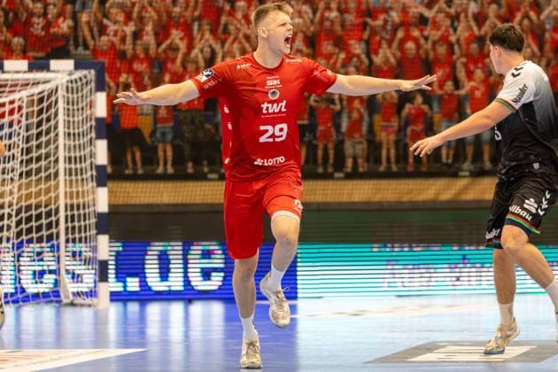 2. HBL (Handball-Bundesliga), Saison 2025 26, 1. Spieltag: Eulen Ludwigshafen gegen TUSEM Essen