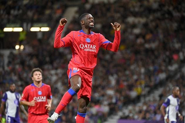 Toulouse FC v Paris Saint-Germain - Ligue 1 McDonald s 2025 2026 10 Ousmane DEMBELE (psg) during the Ligue 1 McDonald s match between Toulouse and Paris at Stadium de Toulouse on August 30, 2025 in Toulouse, France. Toulouse France  Copyright: xFEPx 776348117