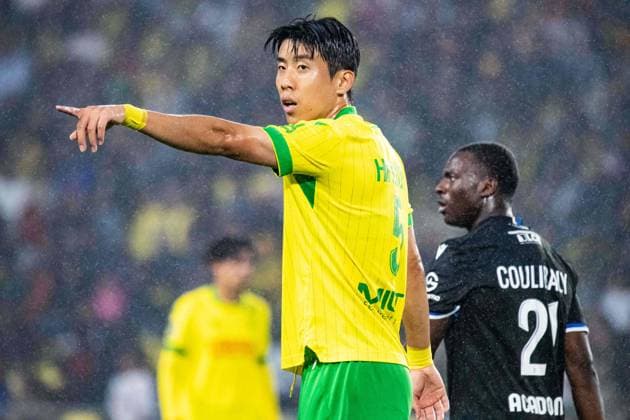 FOOTBALL : FC Nantes vs AJ Auxerre - Ligue 1 - JournÃ e 3 - 30 08 2025 Hyeok Kyu Kwon (FC NANTES) NantesFrance  Copyright: xBaptistexAutissierx