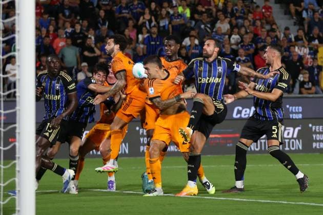 30.08.2025 Pisa vs Roma (Serie A) Calcio; 2Â° Giornata& xD;Nella foto: Mario Hermoso e Gianluca Mancini& xD;(Foto Gino Mancini)  Copyright: xGinoxMancini IPAxSportx xipa-agency.netx xx IPA_63686144 IPA_Agency_IPA63686144