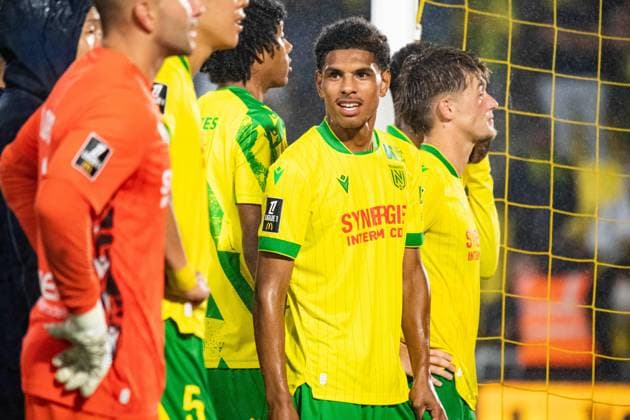 FOOTBALL : FC Nantes vs AJ Auxerre - Ligue 1 - JournÃ e 3 - 30 08 2025 Dehmaine Tabibou (FC NANTES) NantesFrance  Copyright: xBaptistexAutissierx