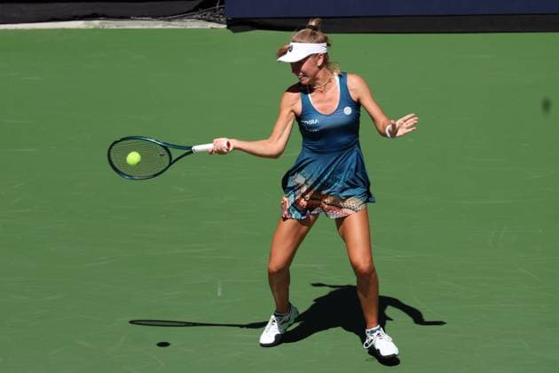 TENIS US OPEN 2025 30082025 N Z MAGDALENA FRECH W MECZU TRZECIEJ RUNDY NA TURNIEJU WIELKIEGO SZLEMA US OPEN 2025 MARCIN CHOLEWINSKI NEWSPIX.PL TENNIS US OPEN 2025 30082025 MAGDALENA FRECH OF POLAND DURING THE MATCH IN THE THIRD ROUND NEWSPIX.PL --- newspix.pl POLAND OUT! 