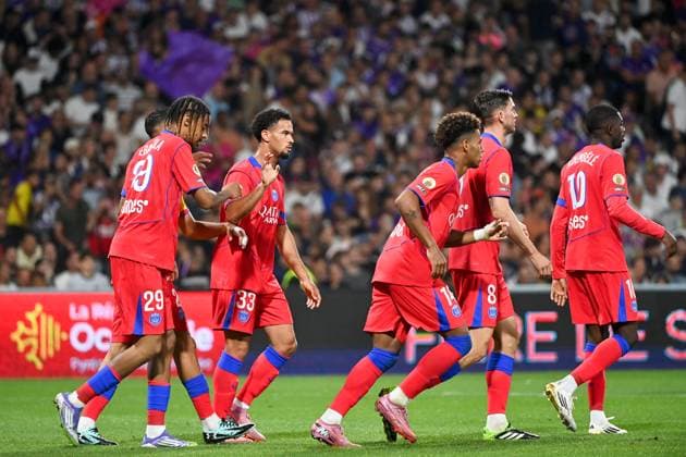 Toulouse FC v Paris Saint-Germain - Ligue 1 McDonald s 2025 2026 33 Warren ZAIRE EMERY (psg) during the Ligue 1 McDonald s match between Toulouse and Paris at Stadium de Toulouse on August 30, 2025 in Toulouse, France. Toulouse France  Copyright: xFEPx 776348117
