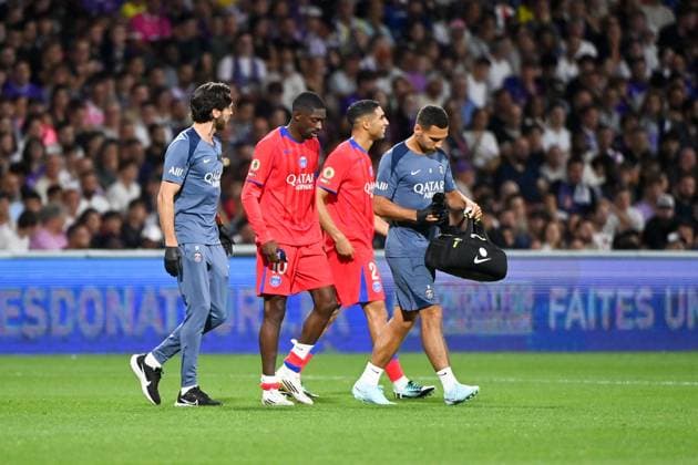 Toulouse FC v Paris Saint-Germain - Ligue 1 McDonald s 2025 2026 10 Ousmane DEMBELE (psg) during the Ligue 1 McDonald s match between Toulouse and Paris at Stadium de Toulouse on August 30, 2025 in Toulouse, France. Toulouse France  Copyright: xFEPx 776348117