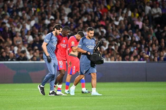 Toulouse FC v Paris Saint-Germain - Ligue 1 McDonald s 2025 2026 10 Ousmane DEMBELE (psg) during the Ligue 1 McDonald s match between Toulouse and Paris at Stadium de Toulouse on August 30, 2025 in Toulouse, France. Toulouse France  Copyright: xFEPx 776348117