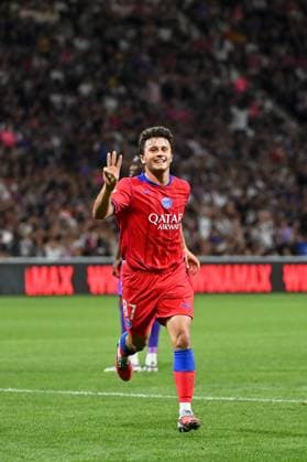Toulouse FC v Paris Saint-Germain - Ligue 1 McDonald s 2025 2026 87 Joao NEVES (psg) during the Ligue 1 McDonald s match between Toulouse and Paris at Stadium de Toulouse on August 30, 2025 in Toulouse, France. Toulouse France  Copyright: xFEPx 776348117
