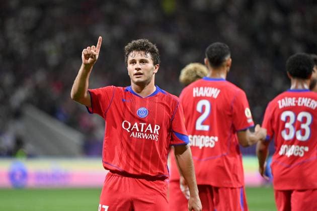 Toulouse FC v Paris Saint-Germain - Ligue 1 McDonald s 2025 2026 87 Joao NEVES (psg) during the Ligue 1 McDonald s match between Toulouse and Paris at Stadium de Toulouse on August 30, 2025 in Toulouse, France. Toulouse France  Copyright: xFEPx 776348117