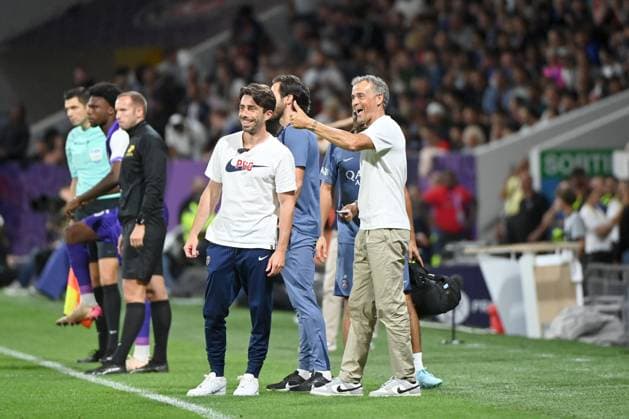 Toulouse FC v Paris Saint-Germain - Ligue 1 McDonald s 2025 2026 Luis ENRIQUE (Entraineur PSG) during the Ligue 1 McDonald s match between Toulouse and Paris at Stadium de Toulouse on August 30, 2025 in Toulouse, France. Toulouse France  Copyright: xFEPx 776348117