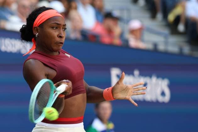 August 30, 2025, New York City, New York, United States: COCO GAUFF of USA during the match against M. Frech in the third round of US Open 2025 at the USTA Billie Jean King National Tennis Center. Queens, New York City. Gauff won 6:3, 6:1. New York City United States - ZUMAc278 20250830_zsp_c278_008 Copyright: xMarcinxCholewinskix