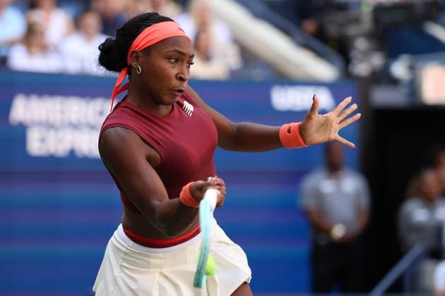 August 30, 2025, New York City, New York, United States: COCO GAUFF of USA during the match against M. Frech in the third round of US Open 2025 at the USTA Billie Jean King National Tennis Center. Queens, New York City. Gauff won 6:3, 6:1. New York City United States - ZUMAc278 20250830_zsp_c278_010 Copyright: xMarcinxCholewinskix