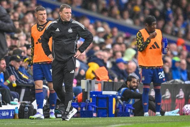 Leeds United v Newcastle United Premier League Newcastle Ujnited manager Eddie Howe during the Premier League match at Elland Road, Leeds UK Newspapers OUT Copyright: xKarlxVallantinex FIL-22159-0086