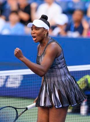 August 30, 2025, Flushing Meadows, New York, USA: Leylah Fernandez Venus Williams (in photo) during a match against Ulrikke Eikeri Eri Hozumi on Day 7 of the 2025 US Open at USTA Billie Jean King National Tennis Center on Saturday August 30, 2025 in the Flushing neighborhood of the Queens borough of New York City. JAVIER ROJAS PI Flushing Meadows USA - ZUMAp124 20250830_zaa_p124_109 Copyright: xJavierxRojasx